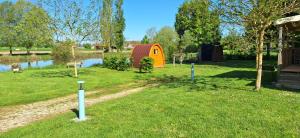 Zahrada ubytování Camping de Graçay