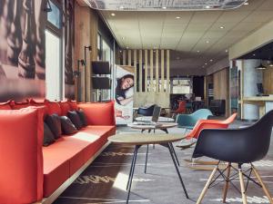 Posezení v ubytování ibis Toulon La Valette