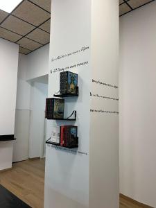 TV a/nebo společenská místnost v ubytování Beach & Arts Hostel Valencia