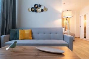 Χώρος καθιστικού στο Niki Athens Suites - 404 - Cosy Apartment in Athens Historical Center