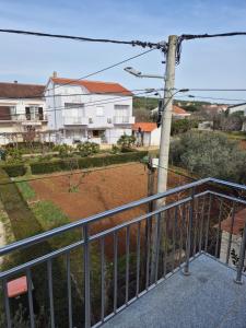 a view from the balcony of a house at Marga in Razvala
