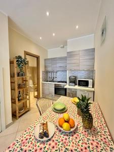 Kuchyň nebo kuchyňský kout v ubytování Silene Charme Apartment