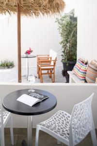 Patio nebo venkovní prostory v ubytování Selini Ηotel
