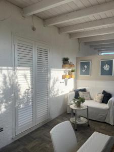 Posezení v ubytování Casa Daflanna in Salento - Libeccio (monolocale)