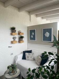 Posezení v ubytování Casa Daflanna in Salento - Libeccio (monolocale)