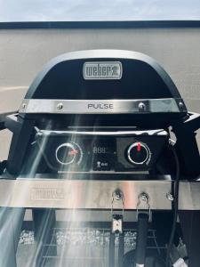 a toaster oven with the wordpolice on it at Cielito Hayama in Hayama
