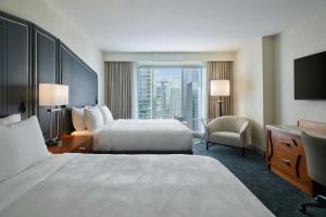 Postel nebo postele na pokoji v ubytování JW Marriott Austin