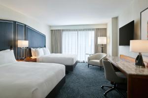 Postel nebo postele na pokoji v ubytování JW Marriott Austin
