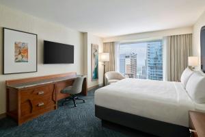 Postel nebo postele na pokoji v ubytování JW Marriott Austin