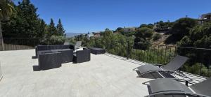 Μπαλκόνι ή βεράντα στο Villa 500 al Sol - with Pool