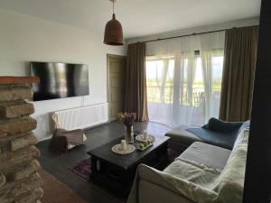 TV a/nebo společenská místnost v ubytování Chateau Resse