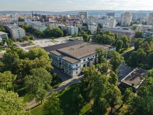 Γενική άποψη της πόλης Κόσιτσε ή θέα της πόλης από  αυτό το διαμέρισμα