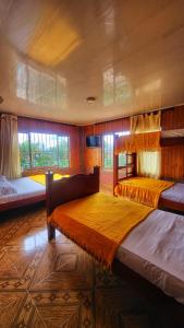 Postel nebo postele na pokoji v ubytování Eco Hotel La Selecta Pereira