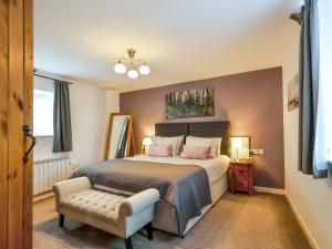 En eller flere senge i et værelse på Barley Cottage + 6 billeder