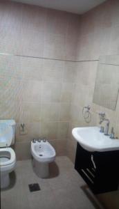 Koupelna v ubytování Departamento en Puerto Amarras