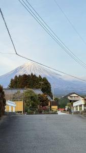 A general mountain view or a mountain view taken from the homestay