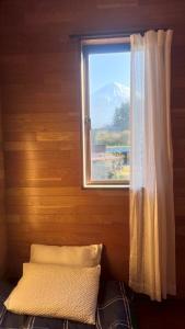 A general mountain view or a mountain view taken from the homestay