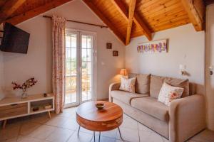 Posezení v ubytování Porto Gerakas Villas
