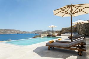 Naturlandskabet i nærheden af villaen