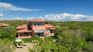 Naturlandskabet i nærheden af villaen