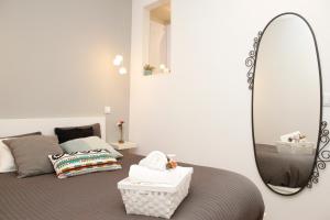 Ένα ή περισσότερα κρεβάτια σε δωμάτιο στο Casa das Olarias