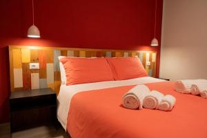 Postel nebo postele na pokoji v ubytování B&B L'Eroico