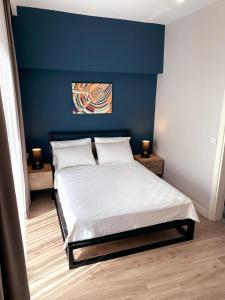Postel nebo postele na pokoji v ubytování Sahil Butik Otel