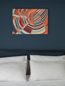 Postel nebo postele na pokoji v ubytování Sahil Butik Otel