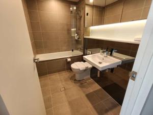 Koupelna v ubytování Luxury Apartment St Leonards