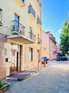 Budova, kde se apartmán nachází