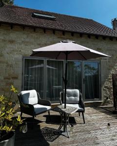 Patio nebo venkovní prostory v ubytování Cotswold Lodge