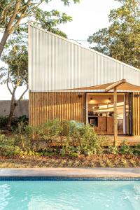 Πισίνα στο ή κοντά στο Modern Cabin - Pineapple