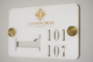 Certifikát, hodnocení, plakát nebo jiný dokument vystavený v ubytování Charming Blue