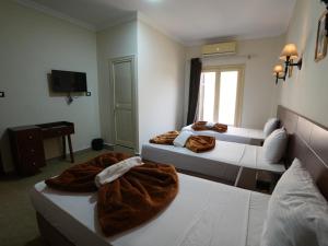 TV a/nebo společenská místnost v ubytování Montana Hotel