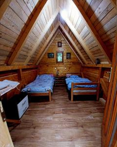 Postel nebo postele na pokoji v ubytování Camp Verusa