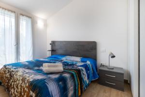 Ένα ή περισσότερα κρεβάτια σε δωμάτιο στο Agriturismo La Quercia dei Tigli