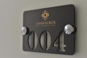 Certifikát, hodnocení, plakát nebo jiný dokument vystavený v ubytování Charming Blue