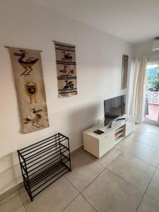 TV a/nebo společenská místnost v ubytování Casa Perro Andaluz