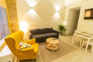 Posezení v ubytování SH Casa Candelaria Apartamento en el centro