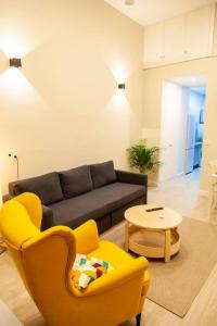 Posezení v ubytování SH Casa Candelaria Apartamento en el centro