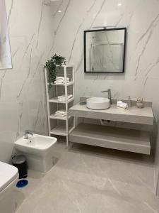 Koupelna v ubytování Donna Teresa Casa Vacanze