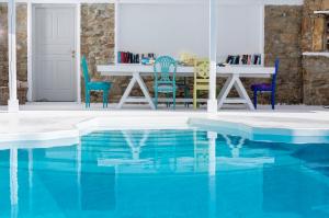 Bazén v ubytování Pietra e Mare - Mykonos Moments nebo v jeho okolí