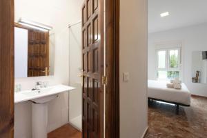 Koupelna v ubytování Hostal La Vía Verde