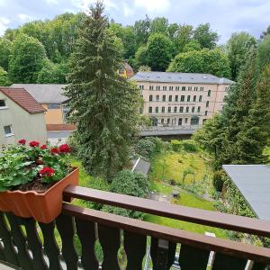 Zahrada ubytování Ferienwohnung Hahn