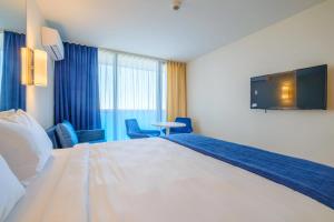 Letto o letti in una camera di Panorama Black Sea Side Hotel