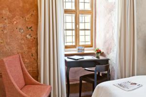 Χώρος καθιστικού στο Hotel David an der Donau