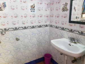 Koupelna v ubytování Hotel 21