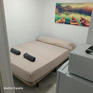 Postel nebo postele na pokoji v ubytování Hospedaje La Campana + 6 fotografií
