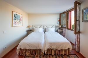 Posteľ alebo postele v izbe v ubytovaní Luxury Country & Rural Villa Santa Brigida Las Palmas