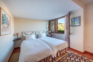 Posteľ alebo postele v izbe v ubytovaní Luxury Country & Rural Villa Santa Brigida Las Palmas